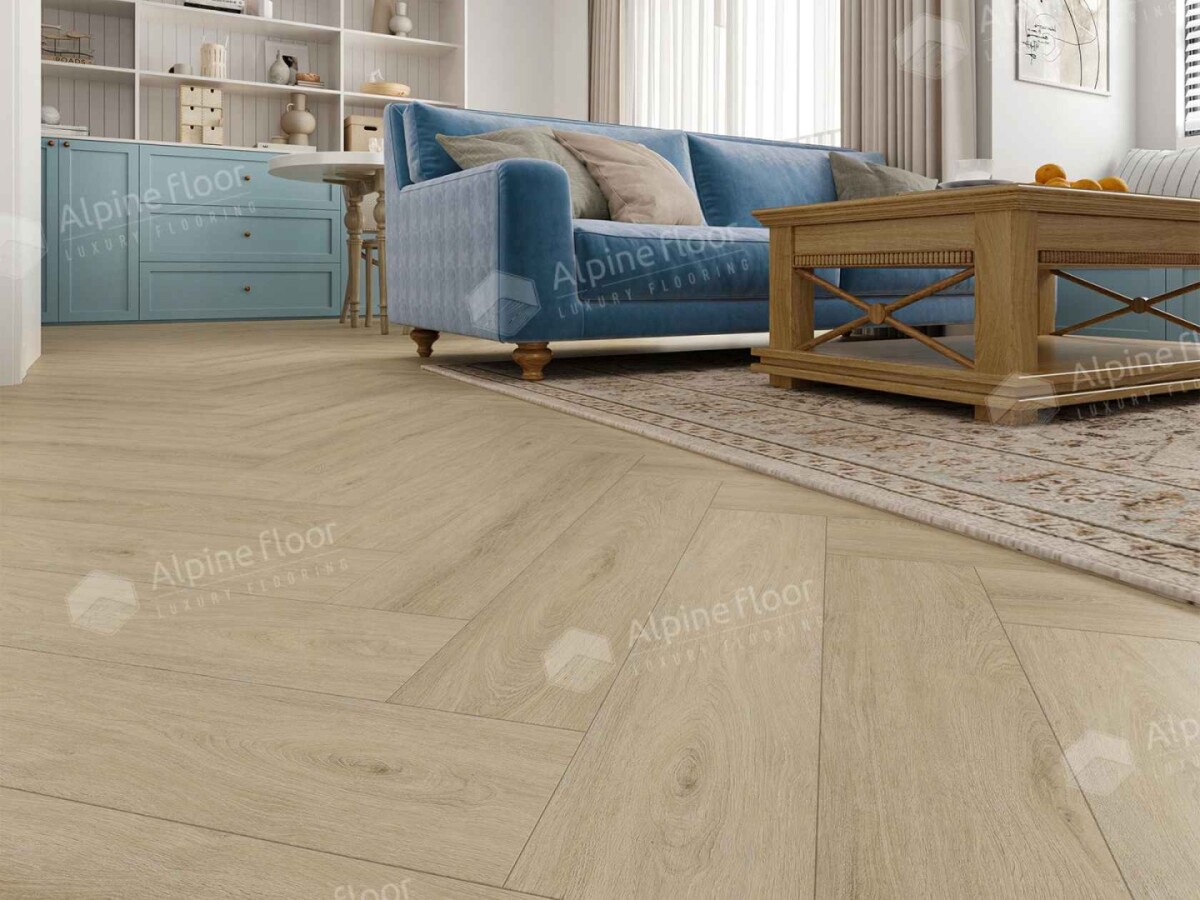 Alpine Floor Parqet LVT Кварцвиниловая плитка Дуб Денеб ECO 16-25 590 х 118 х 2.5 mm