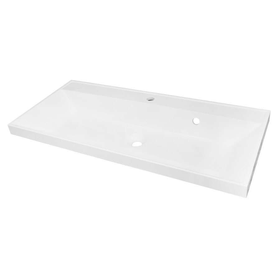 Комплект Тумба Azario ARMARIO 100/2 1000х450х585 подвесная, с раковиной CLASSIK 100, белый глянцевый CS00096974