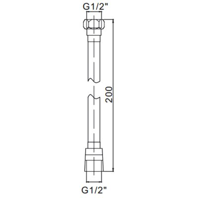 Gerhans душевой шланг K40205-20