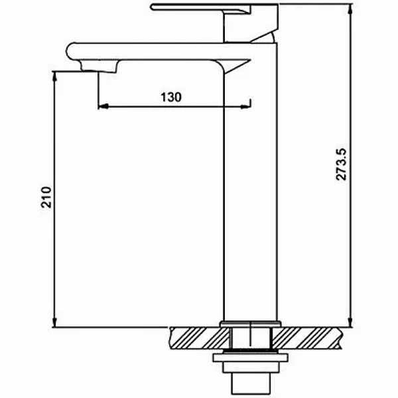 Смеситель для раковины Gappo G1099-22