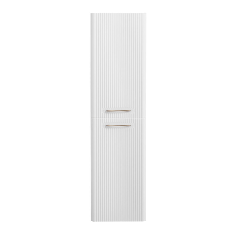 Подвесная тумба с раковиной Belbagno DUE 80 см Белый металлик DUE-800-2C-SO-BM-P BB-8076-3-80