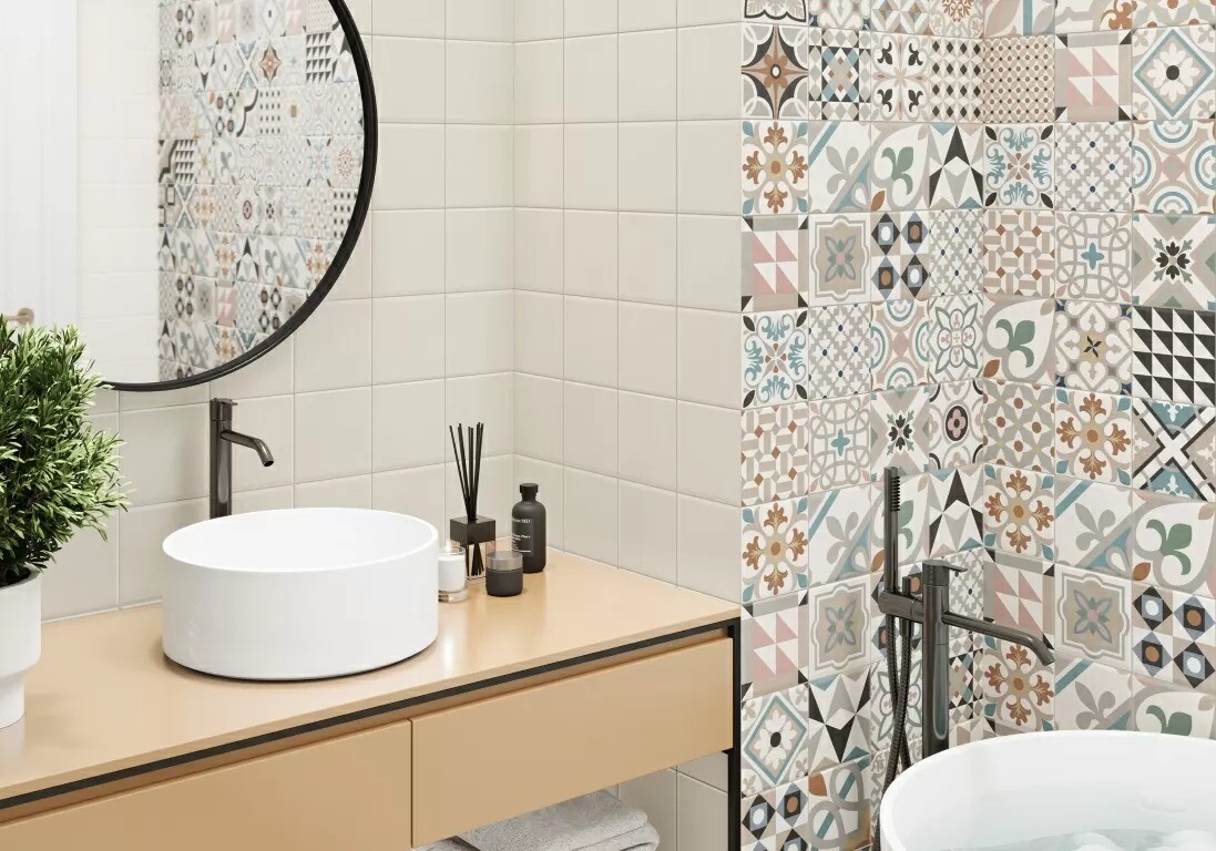New Trend Дизайн Арт Бэйс / Design Art Base Керамическая плитка настенная 300 x 600 x 9 WT36DST00