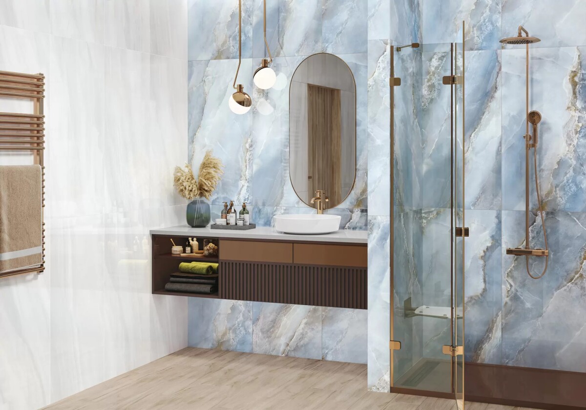 Керамогранит 6060BLM06HG LCM Blumarin Суперполированный 600 x 600 x 8 мм.