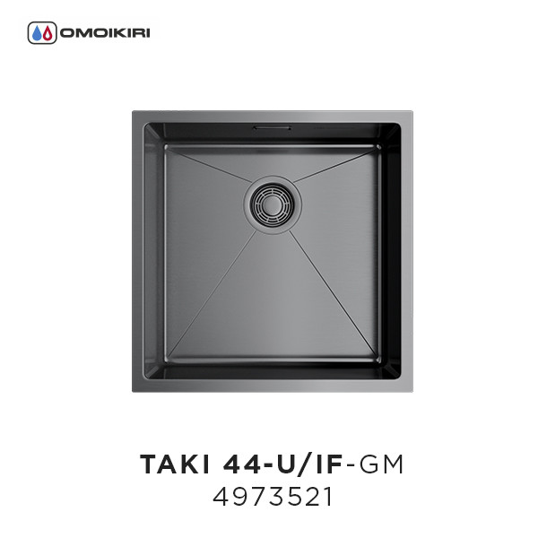 Omoikiri Taki 44-U/IF-IN 4973044 кухонная мойка нержавеющая сталь 44x44 см