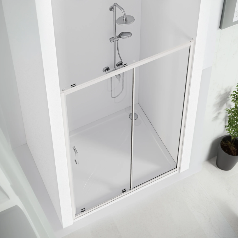 BAS Cube WTW-110-C-CH душевая дверь в нишу 1100х1900 Хром КУ00011