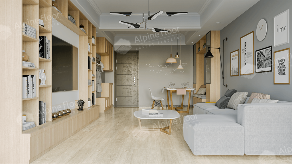 Alpine Floor Liberty Loose Lay Кварцвиниловая плитка LVT Сонома ЕСО 23-6 1227 х 187 x 5 mm