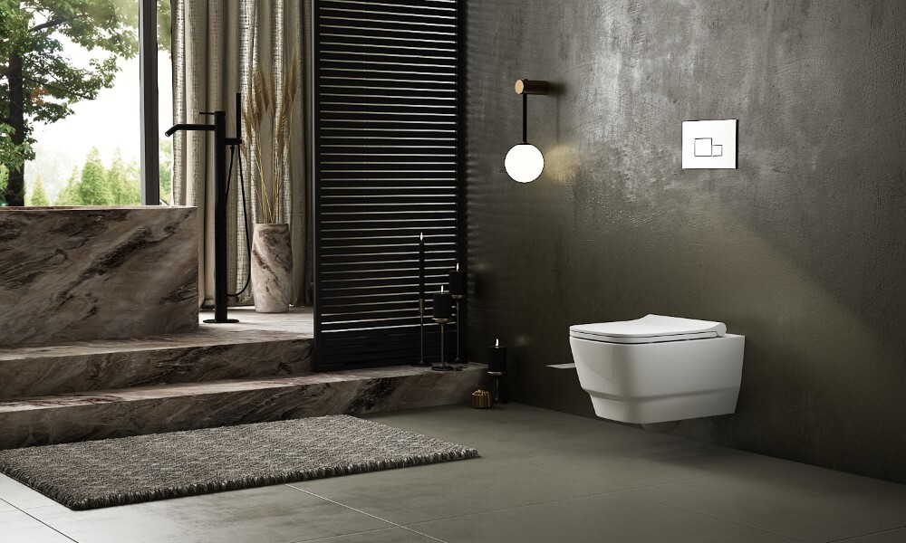 Унитаз подвесной Boheme Bello Белый матовый 971-MW