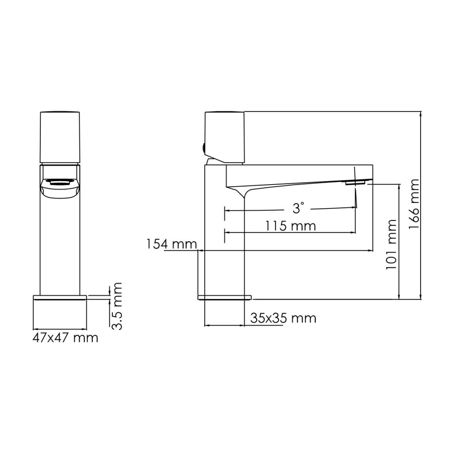 Wasserkraft Naab 8600 смеситель для раковины 8603