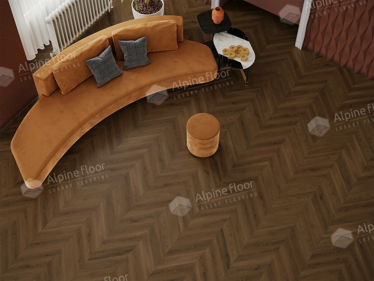 Ламинат Alpine Floor Chevron Art LF109-09 550*112*12mm