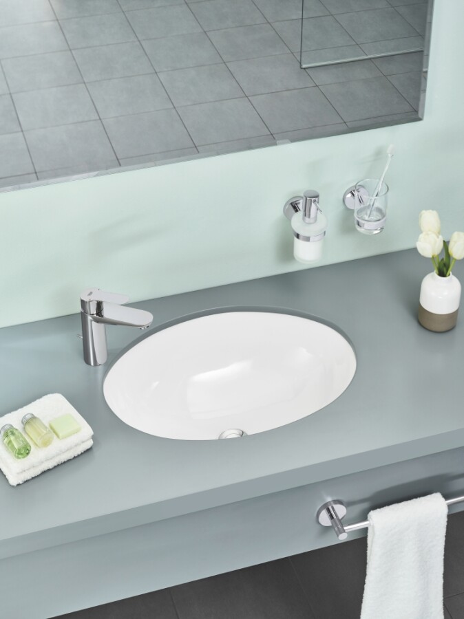 Grohe Bau Ceramic Universal 39423000 раковина встраиваемая снизу 55 см альпин-белый