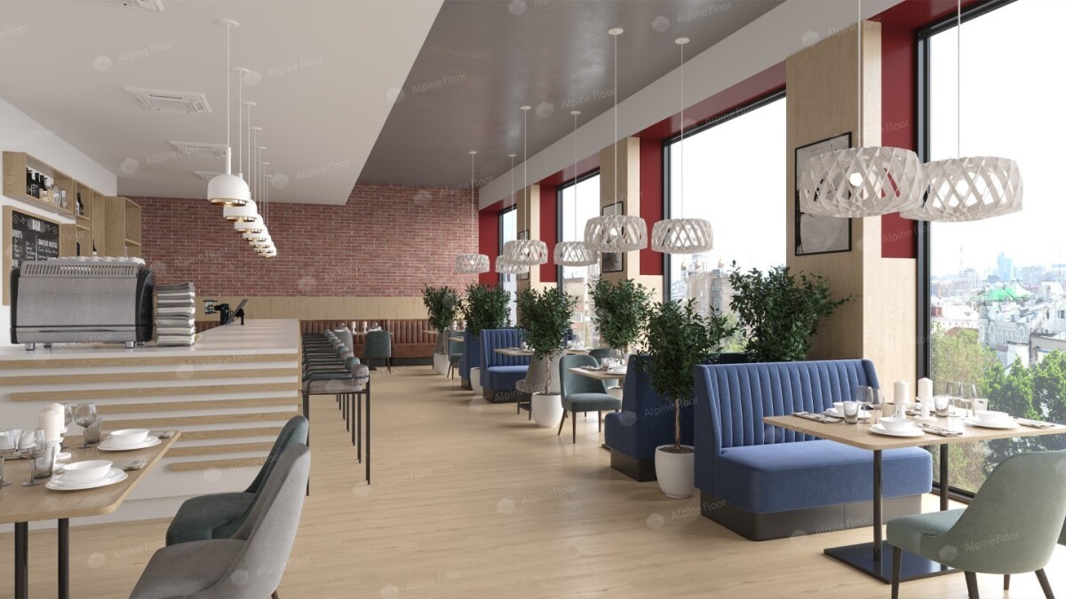 Alpine Floor Easy Line Кварцвиниловая плитка LVT Дуб Ваниль ECO 3-4 PB 1219.2 х 184.15 х 3 mm