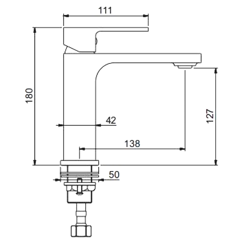 Смеситель для раковины Gappo G1083