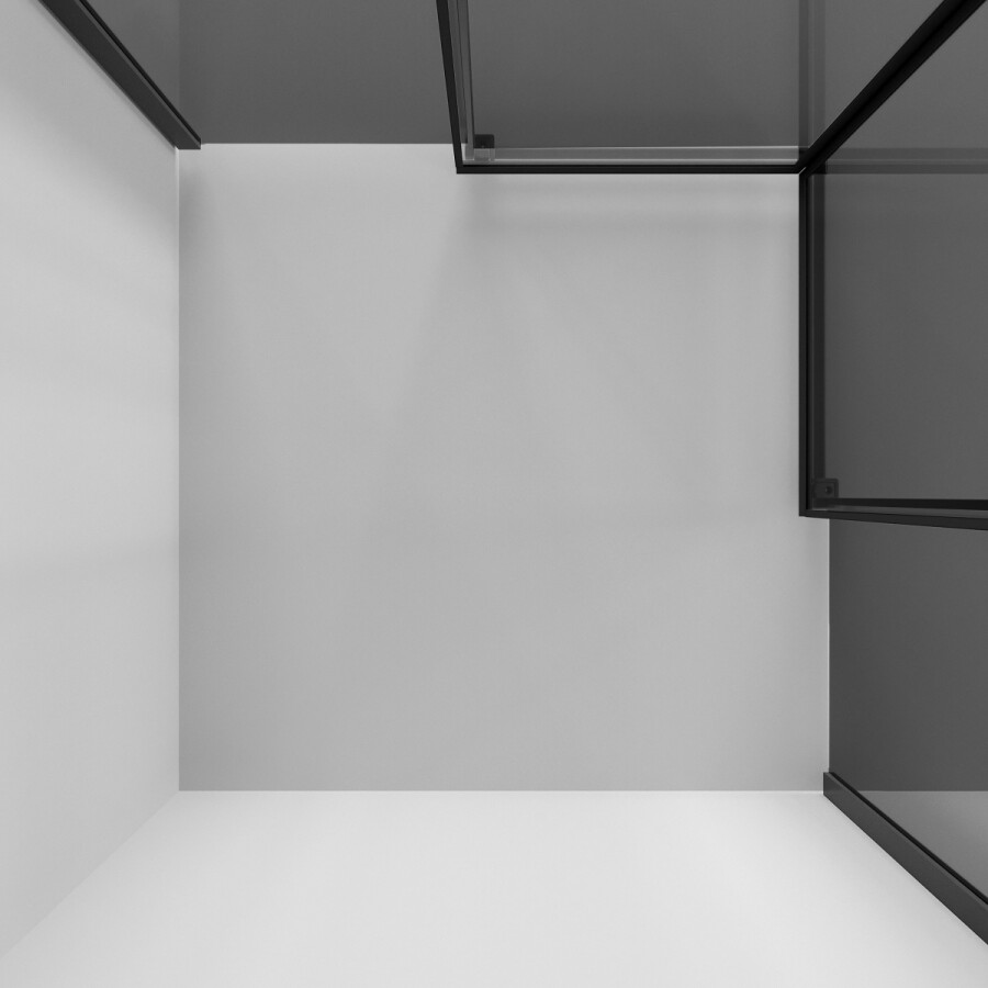 Душевой угол 90x90 Niagara Nova NG 2829-34BLACK