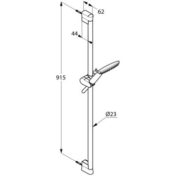 Kludi Freshline душевой гарнитур 6784005-00