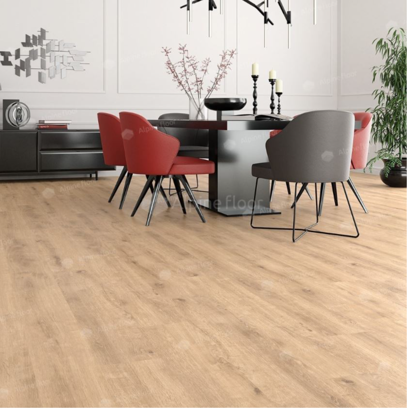 Ламинат Alpine Floor Legno Extra Дуб Карамель L1002, 1200 х 192,5 х 8 mm