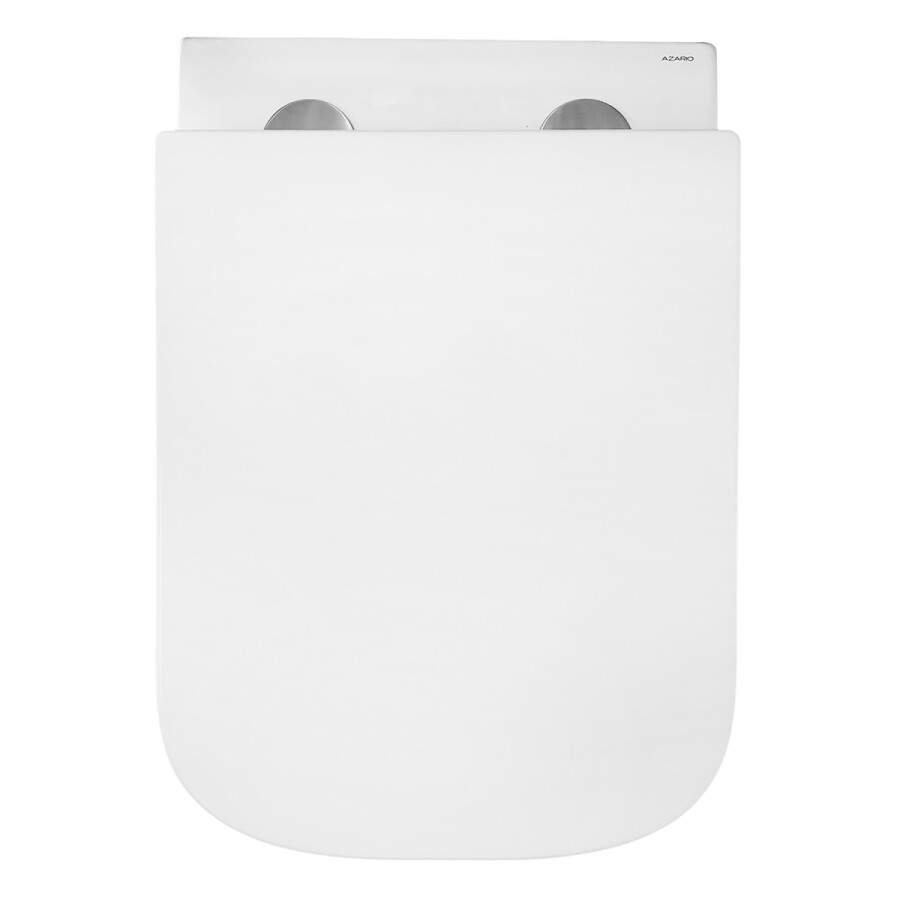 Унитаз подвесной Azario FOTE 340х480х350 безободковый, слив "Скрытое Торнадо", с быстросъемным сиденьем микролифт AZ-116-UQ3