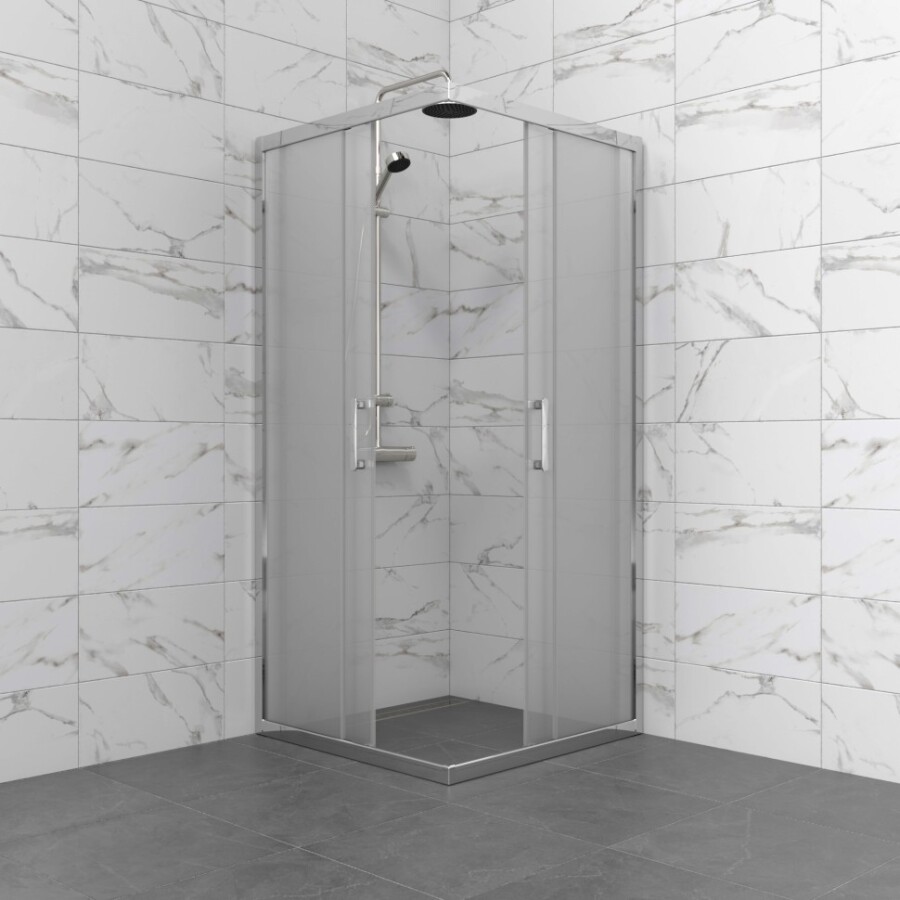 Душевая Ширма Triton pro Фикс-Хром-Вельвет 90х90 Щ0000077107