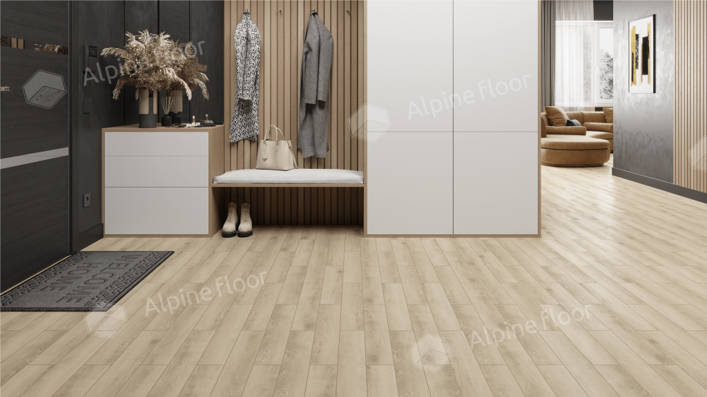 Ламинат Alpine Floor Herringbone 8 Pro (NEW), LF102-08A Дуб Орлеан 606 х 101 х 8 mm