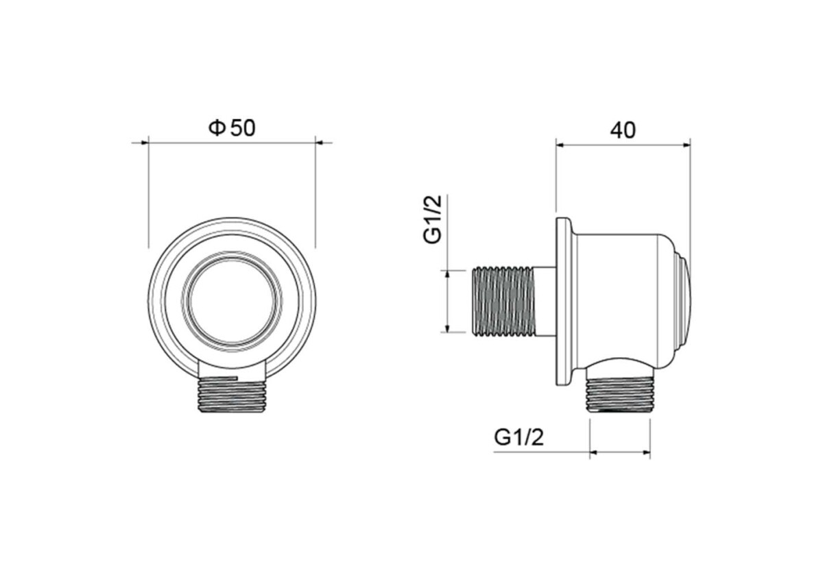 Aquatek Классик Шланговое подсоединение AQ2461MB