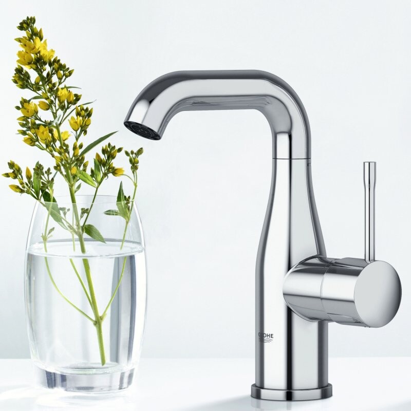 Grohe Essence+ 23480001 смеситель для раковины с цепочкой 28 мм