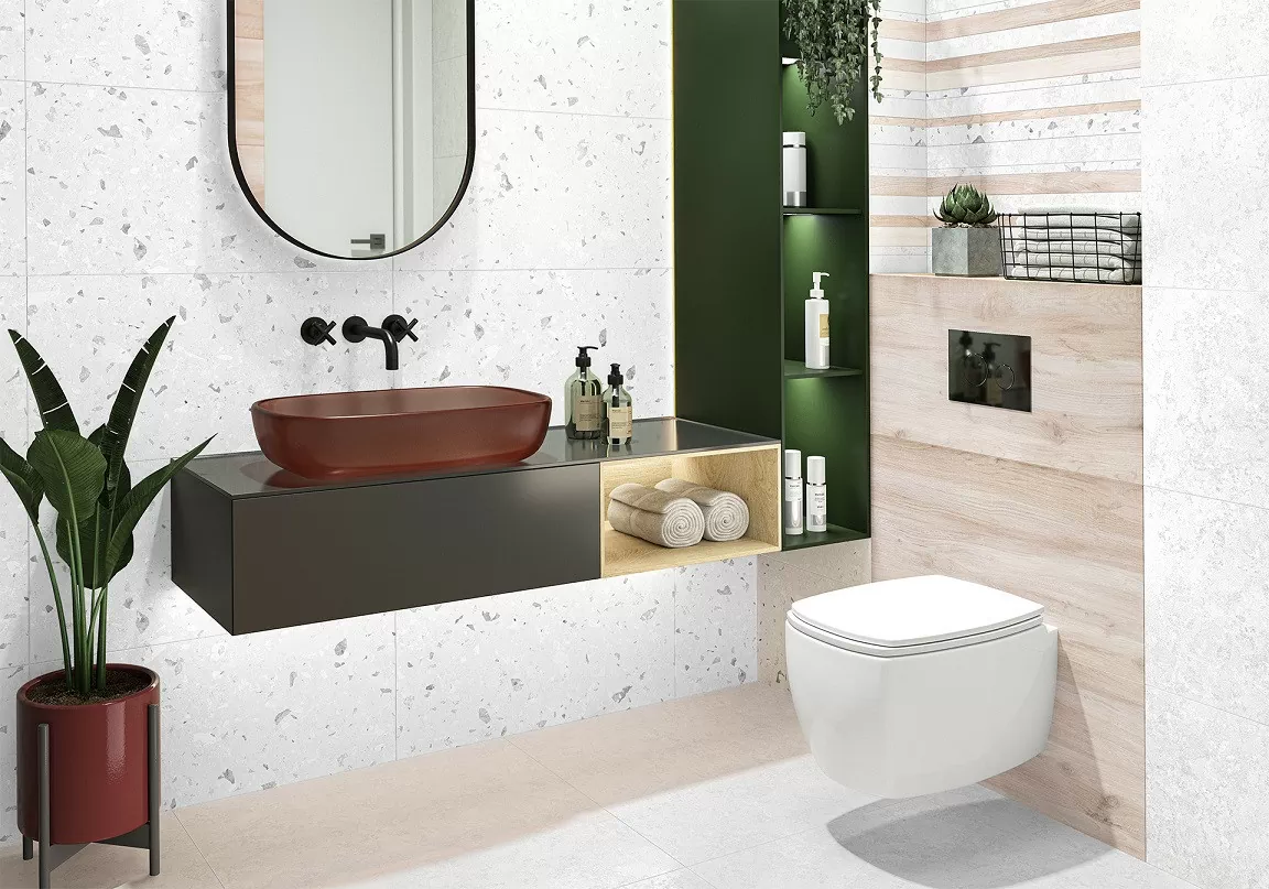 NewTrend Play Terrazzo керамогранит 30х60 см WT36PLY15