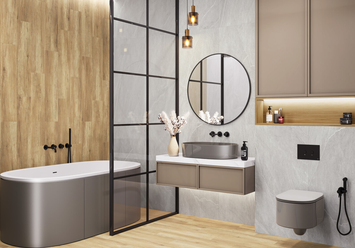 Alma Ceramica Рок Лайн / Rock Line Керамогранит 600 x 1200 x 8.5 GFU60120RKL70R