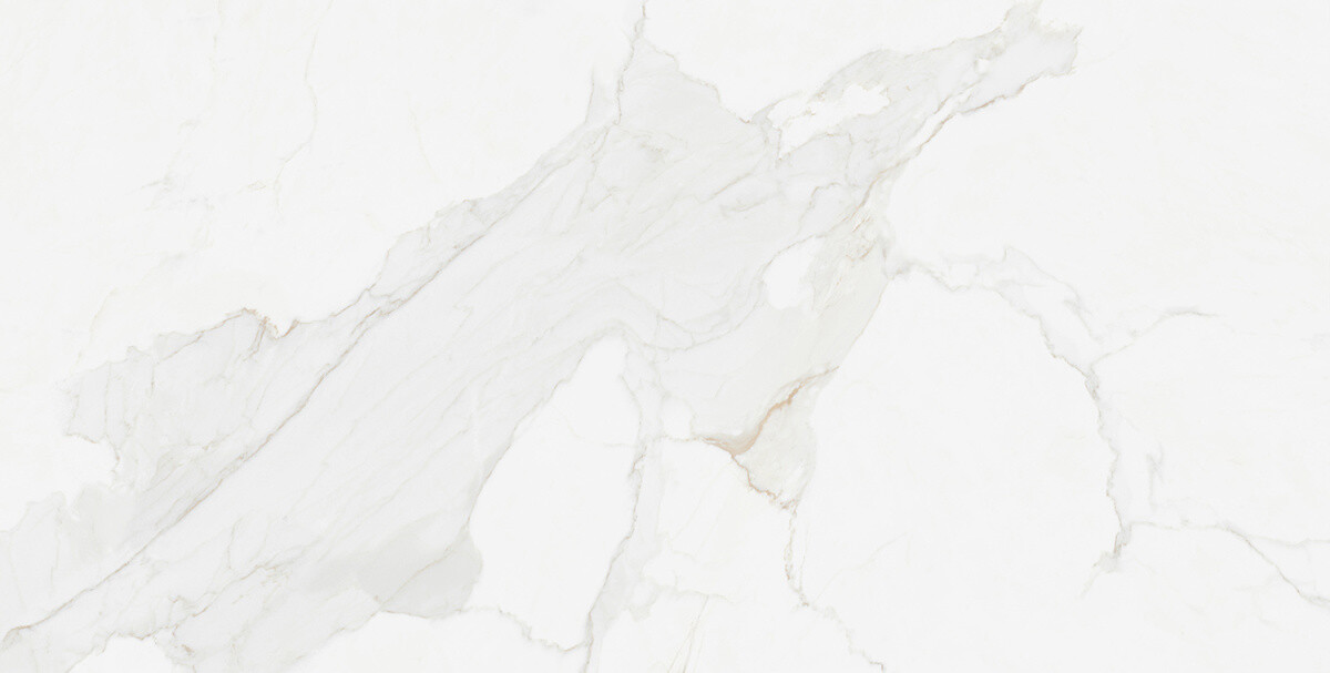 Керамогранит Azario Creo Ceramique White Wave Glossy 60х120 см GBT750219