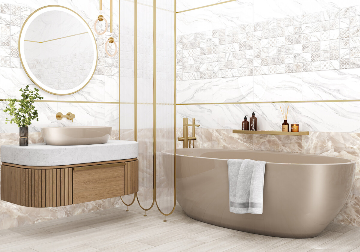 Alma Ceramica Fresco Керамическая плитка настенная 249 x 500 x 7 TWU2550FRC40