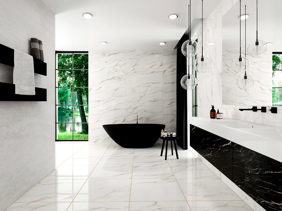 Керамогранит Eurotile Calacatta Gold 945 CLU2GL 60x120