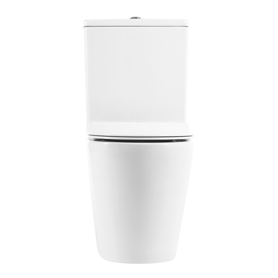 Унитаз-компакт безободковый с сиденьем BelBagno FLAY-R BB2149CPR/SC BB2149T