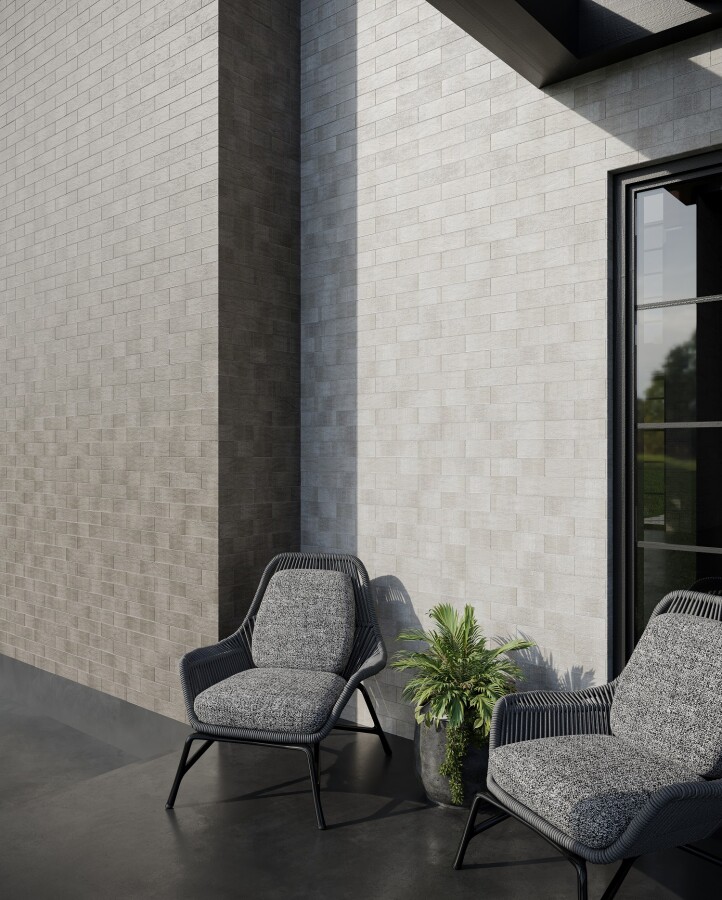 Клинкерная плитка Березакерамика Brick Stone бежевый 7,5x25