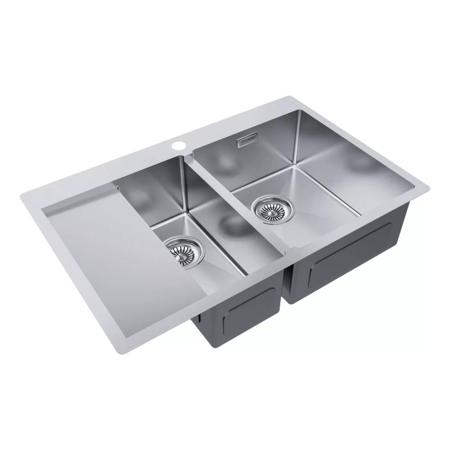 Кухонная мойка KRONER 78/2SF PM227851-BSR