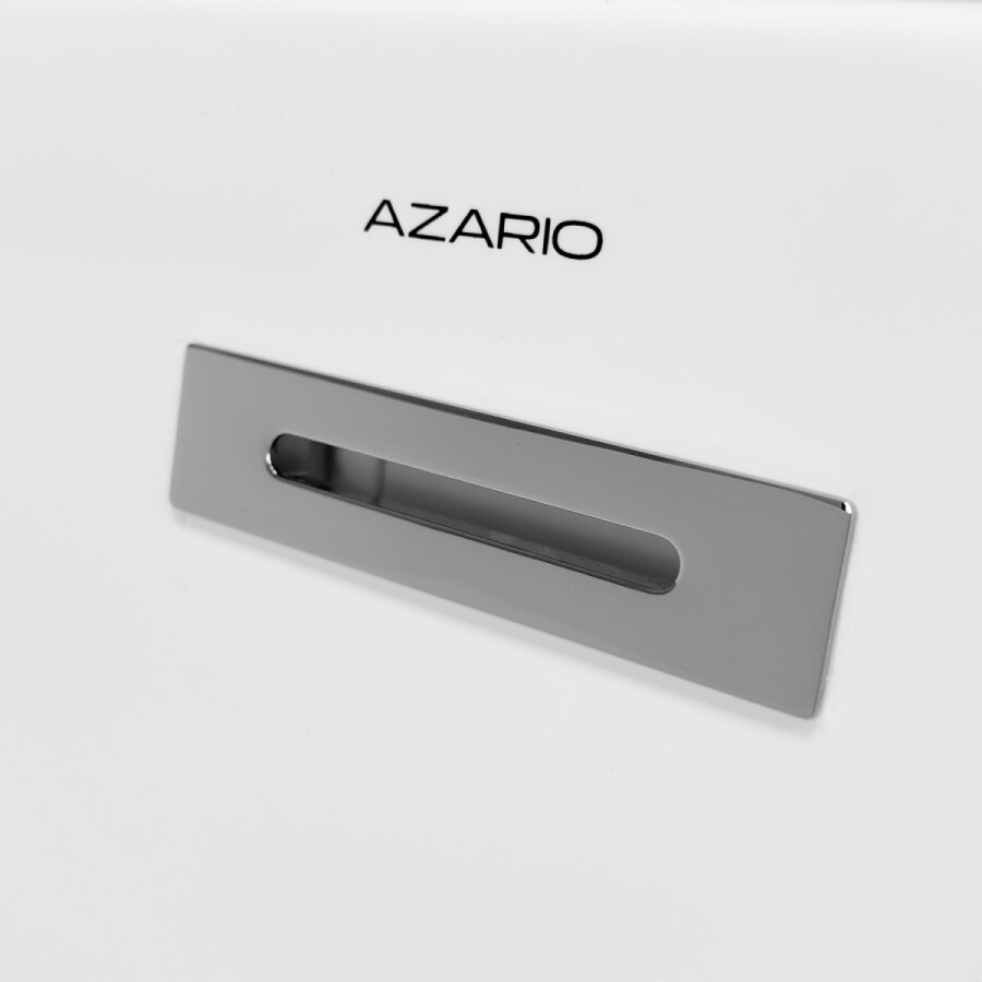 Ванна акриловая Azario LAGO GARDA 1700х750х580 пристенная, рифленая, левосторонняя, в комплекте с сифоном и металлической рамой AZ-6724-A2 L 17075