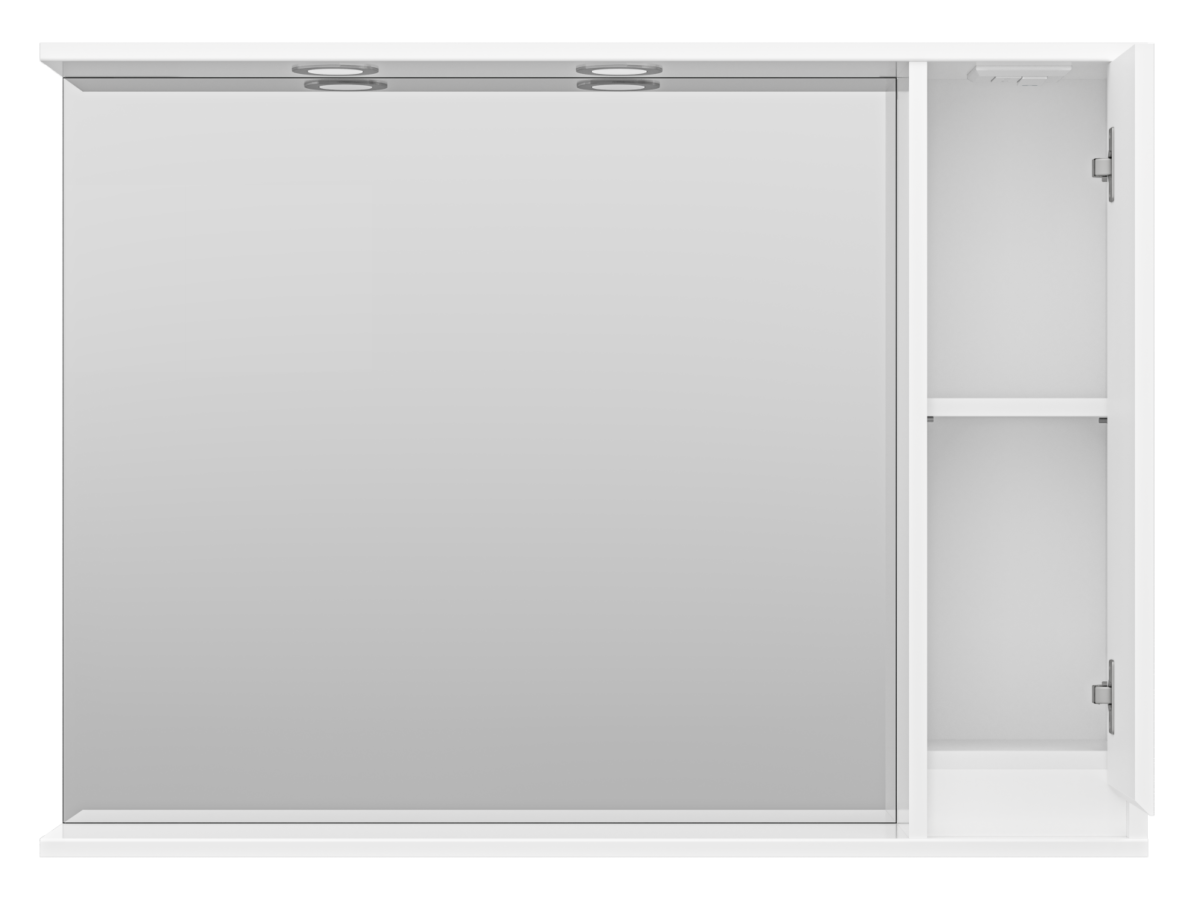 Misty Алиса зеркальный шкаф 100 см правый Э-Али04100-01П