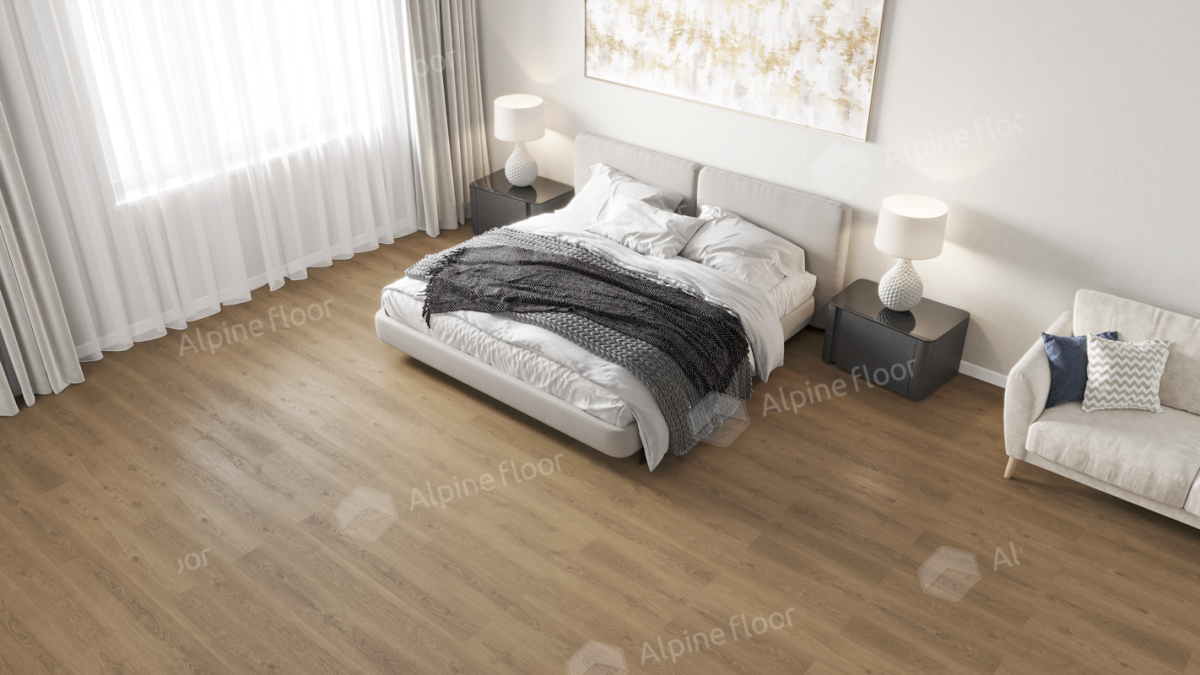 Alpine Floor Solo Plus SPC ламинат Аллегро ЕСО 14-101-R 1220 х 183 х 4.0 mm