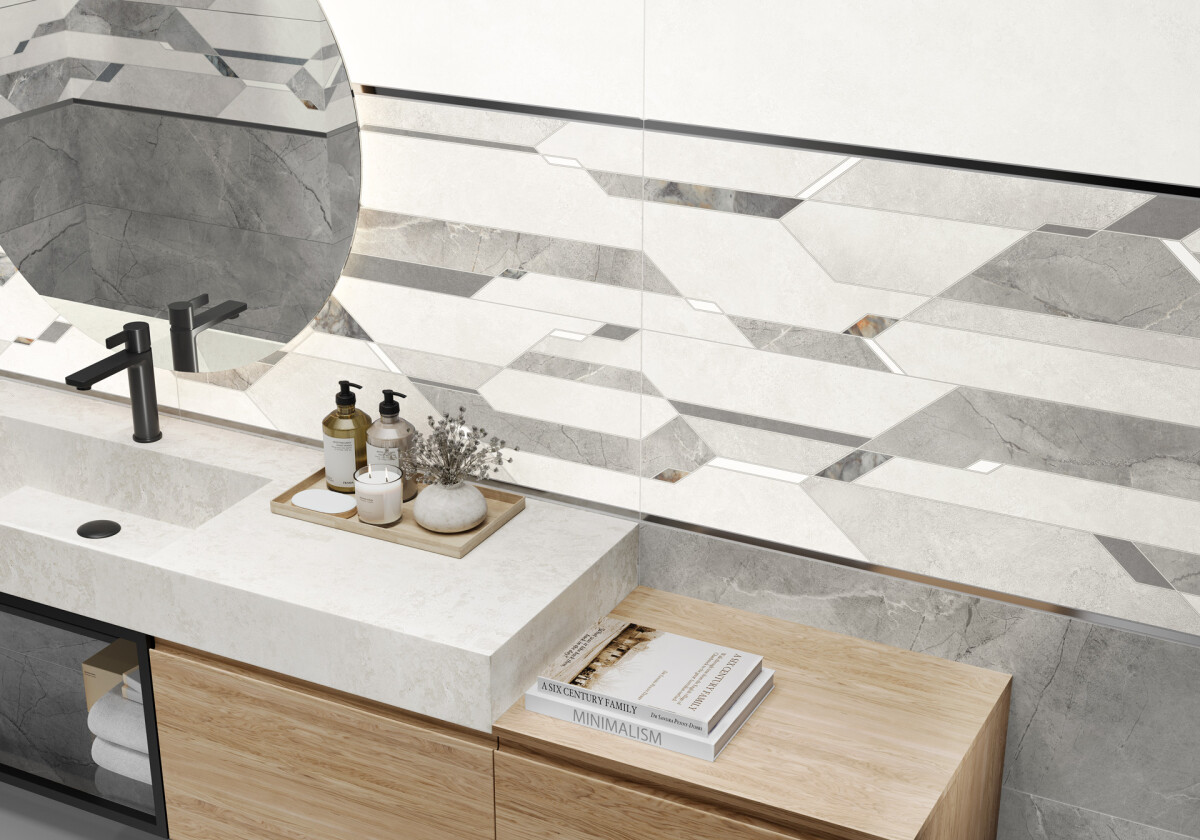Alma Ceramica Антурин / Anturin Керамическая плитка настенная 300 x 900 x 8.5 TWU3090ATU04R