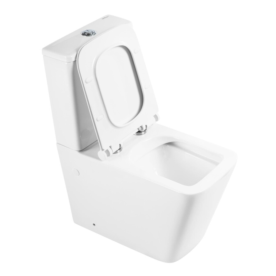 Унитаз-компакт безободковый с сиденьем BelBagno ARDENTE-R BB02093CPR/SC BB02093T