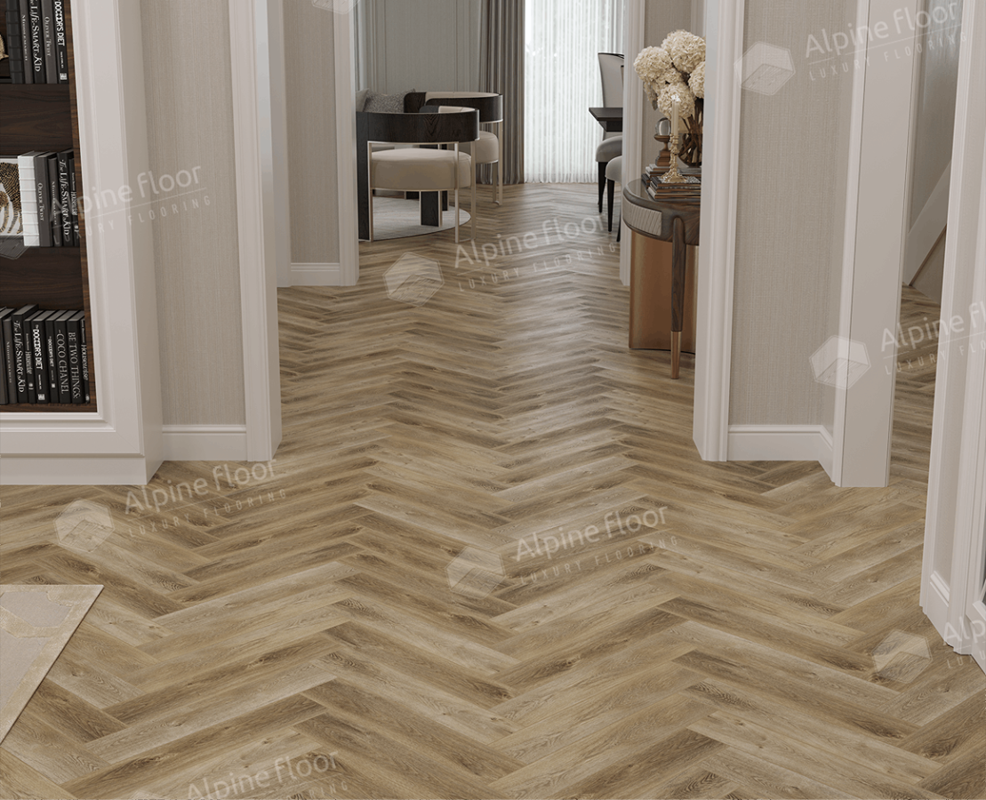 Alpine Floor Parquet Light SPC ламинат Дуб Целата ECO 13-35AB-R 600 х 125 х 4мм