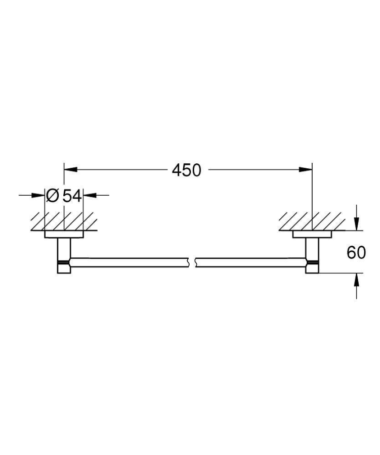 Grohe Essentials держатель для полотенец 40688001