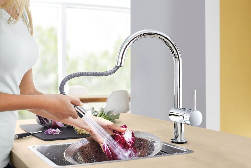 Grohe Minta Touch 31358002 смеситель для кухни сенсорный хром