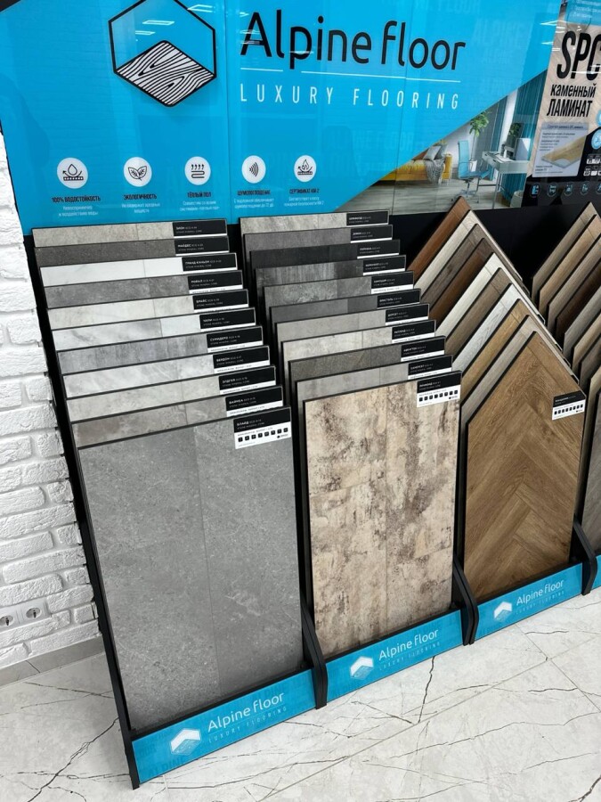 Ламинат Alpine Floor Norland Herringbone Elegant Strong LF304-07 Дуб Тавора 600х100х12 mm