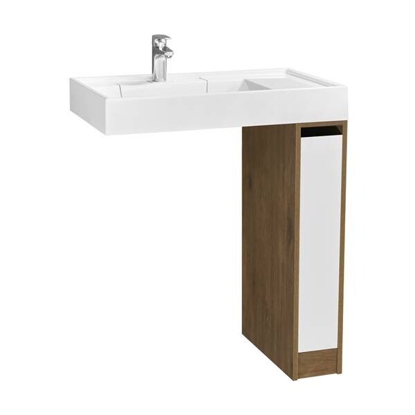 Фасад к тумбе Aquaton Лондри 20 Белый 1A275001LH010