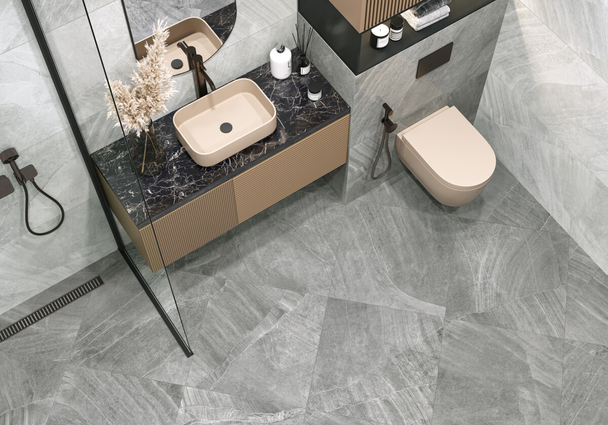 Delacora Rock Gray Керамогранит 600 x 600 x 9.5 D60203M
