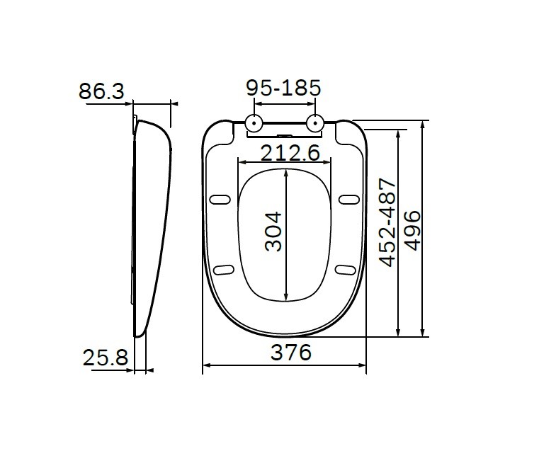 Am.Pm Sensation C301700WH унитаз подвесной