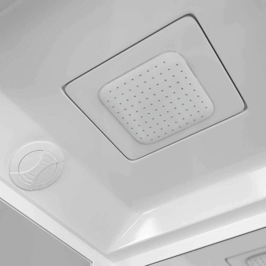 Душевая кабина Grossman Alba GR121L (90x90x225) дверь распашная,3 места