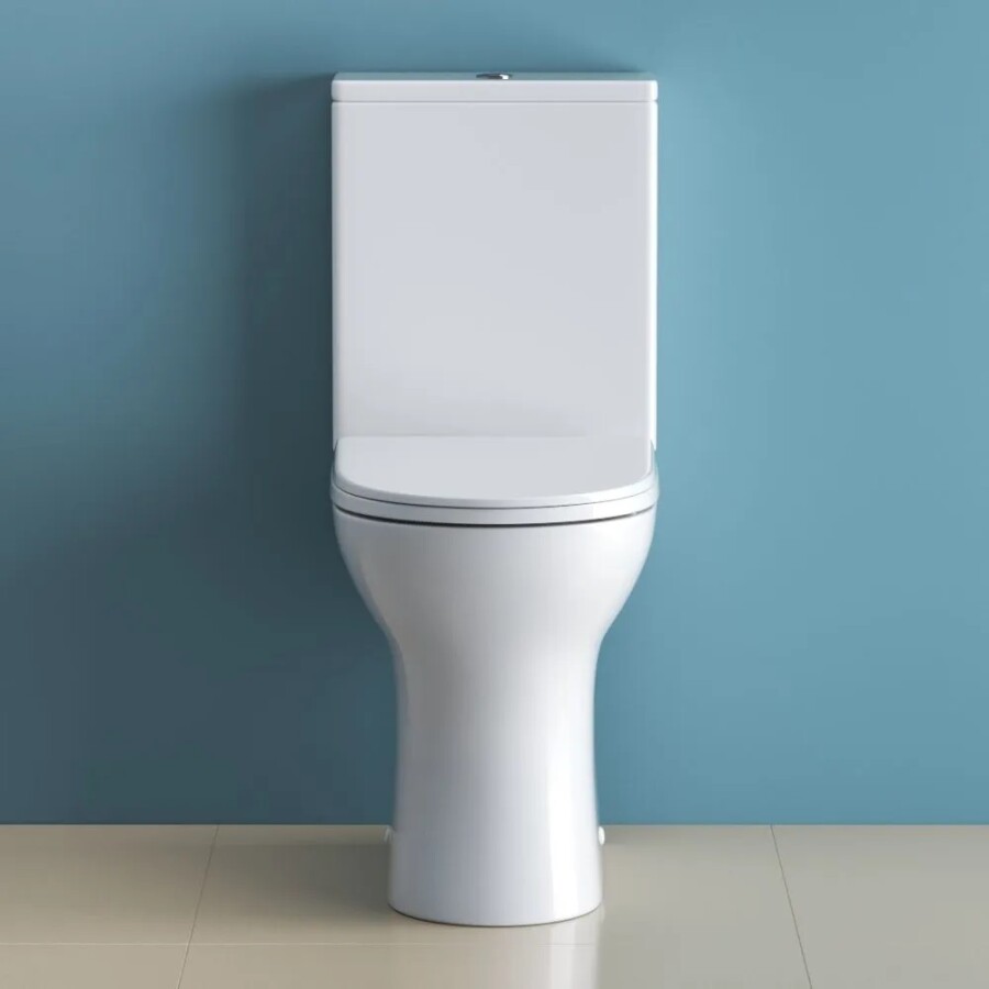 Унитаз-компакт безободковый с сиденьем BelBagno LOUNGE BB045CPR/SC BB045/051T
