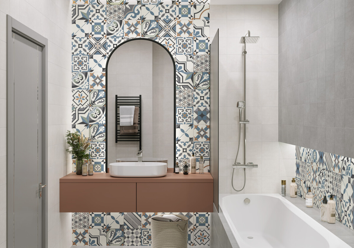 Керамогранит Artkera Group Design Art GP2020DMX11 Design Mix 3 Матовый 200 x 200 x 8 мм.