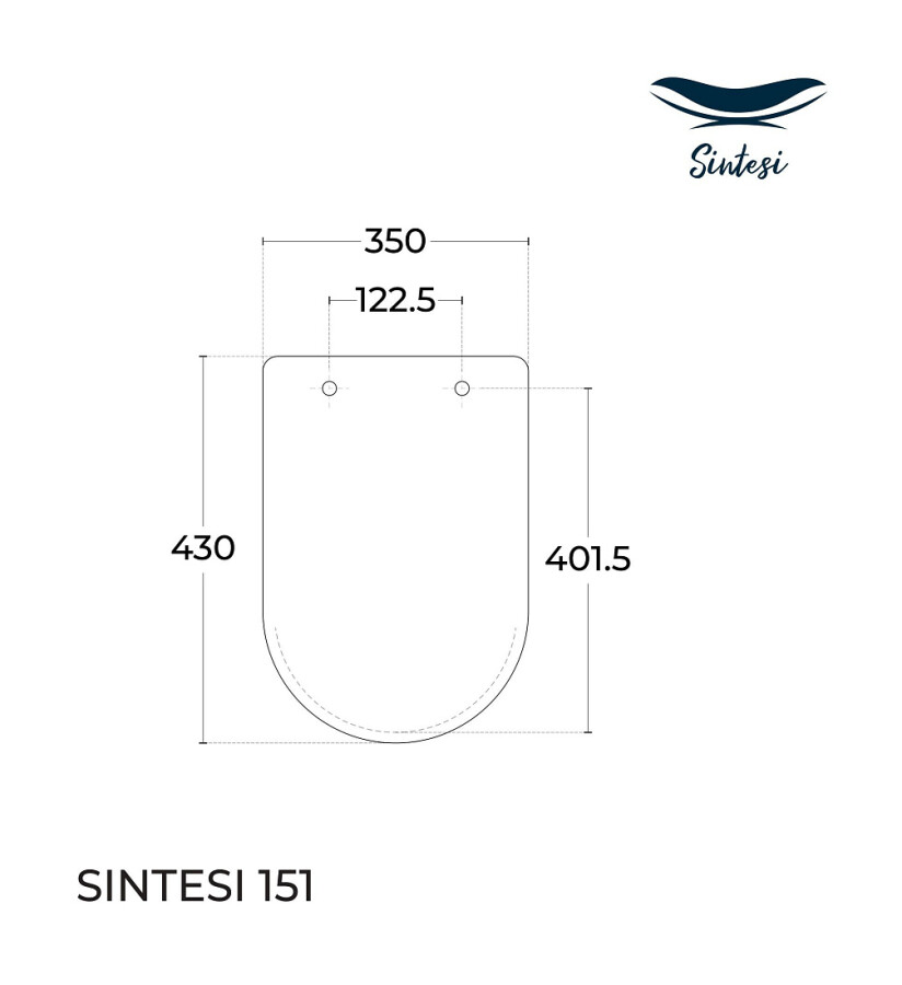 Крышка с сиденьем SIN-CT-151GM серая матовая, дюропласт, микролифт для унитаза SIN-TS-EVI-151GM