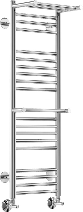 Terminus Аврора П20 полотенцесушитель водяной c полкой 300*1010