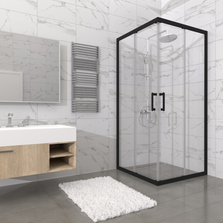 Душевая Ширма Triton pro Фикс-Блэк 90х90 Щ0000067440